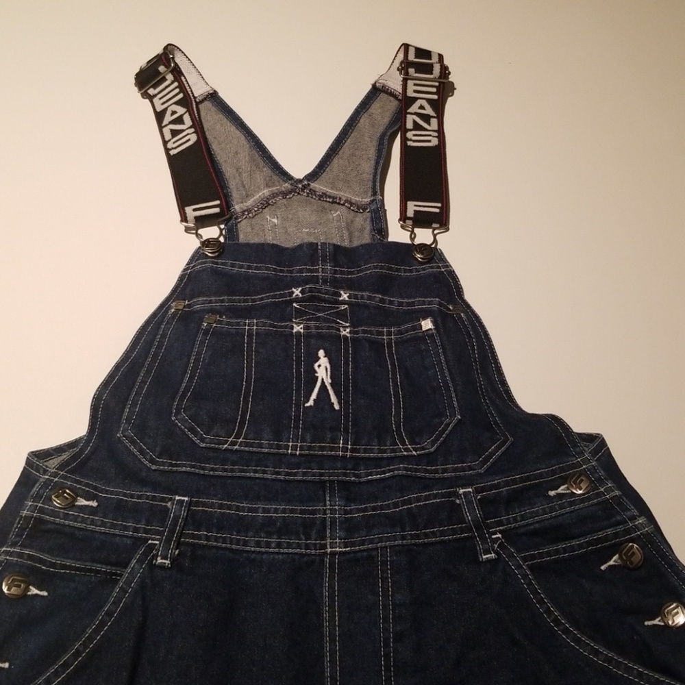 Vintage FUBU Jean overalls